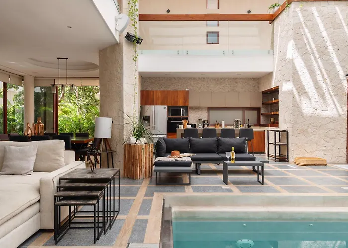 9br Luxury Aldea Zama, Private Pools & Gym!