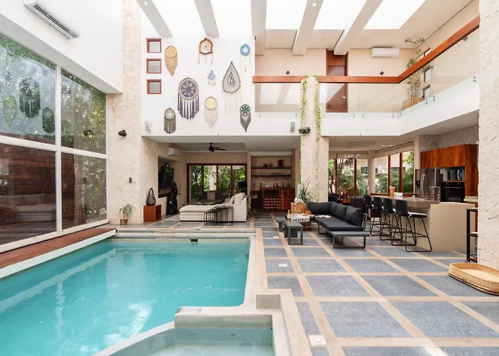 9br Luxury Aldea Zama, Private Pools & Gym! Tulum