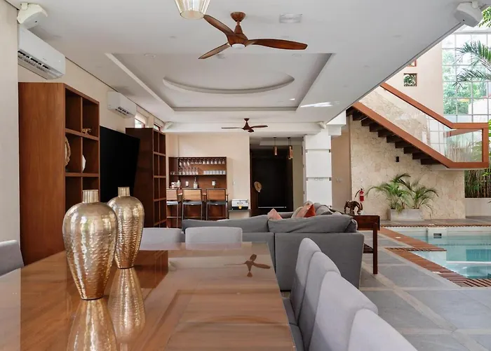 Pousada 9br Luxury Aldea Zama, Private Pools & Gym!