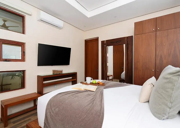 Pousada 9br Luxury Aldea Zama, Private Pools & Gym!
