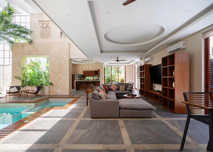 9br Luxury Aldea Zama, Private Pools & Gym!
