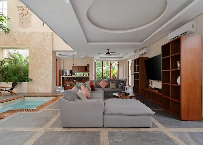 9br Luxury Aldea Zama, Private Pools & Gym!